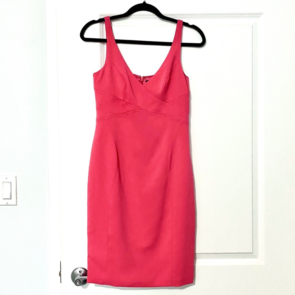 Jay Godfrey Pink Stretch Crepe Dress